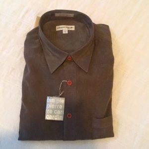 Pierre Cardin Long Sleeve Shirt Large NWT